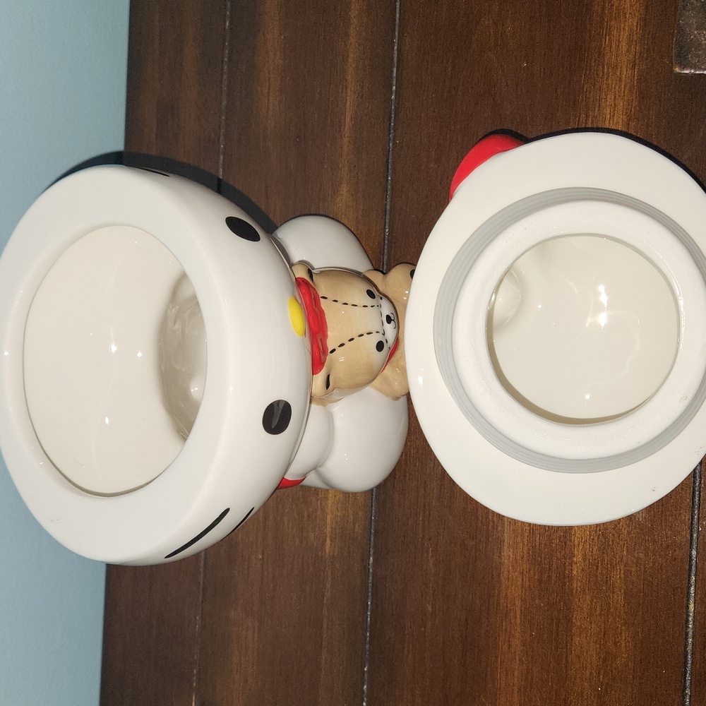 SKY BLUE HELLO KITTY Teddy Bear Cookie Jar - Picture 5 of 6